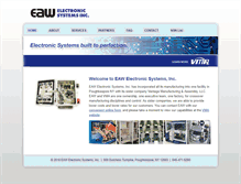 Tablet Screenshot of eawelectro.com